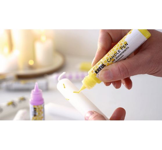 Candle Pen KREUL « Bee Happy », set de 6