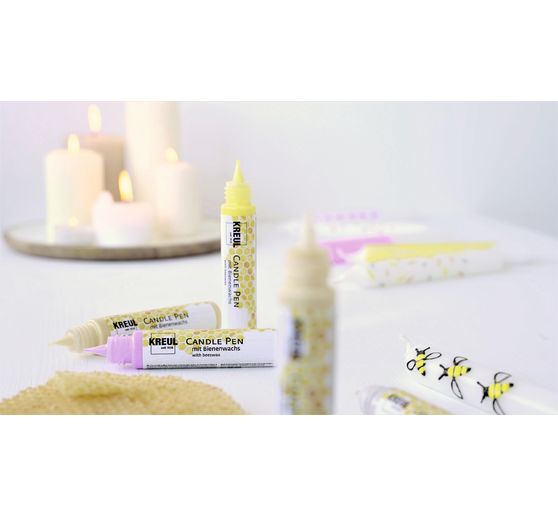 Candle Pen KREUL « Bee Happy », set de 6
