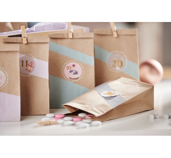 VBS Adventskalender set "Pastel"
