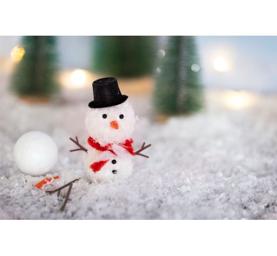 Mini-kit créatif porte de lutin « Bonhomme de neige » 