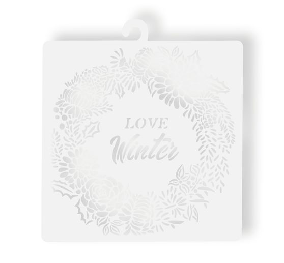 Sjabloon "Love Winter"