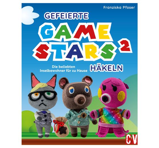 Boek "Gefeierte Gamestars häkeln 2"