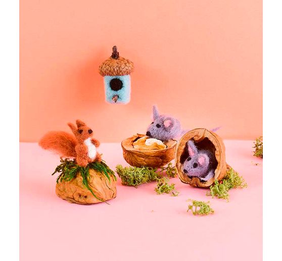 Boek "Filz-Minis mit Naturmaterial (kreativ.kompakt)"