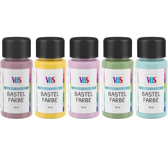 VBS Knutselverf set "Pastel poetry"