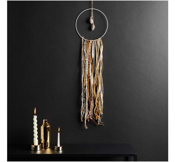 Rico Design Bänder-Set "Lucky dip", Gold-Silber