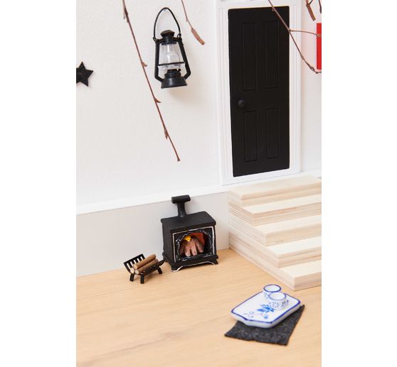 Rico Design Miniature firewood holder