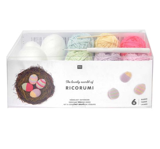 Rico Design Ricorumi Haakset "Paaseieren Pastel"