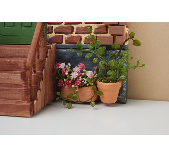 Miniatuur bloemendoosje