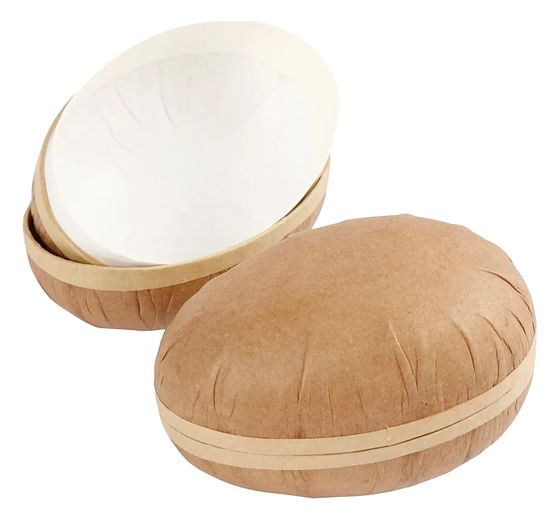 Paasei, deelbaar, set van 2