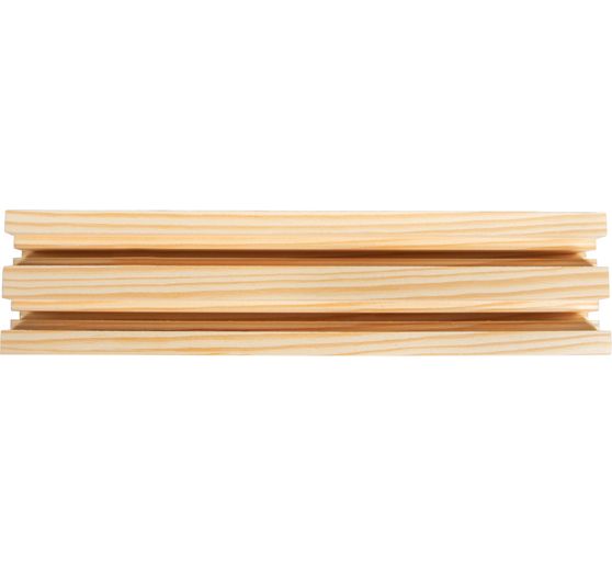 Houten standaard voor ringen