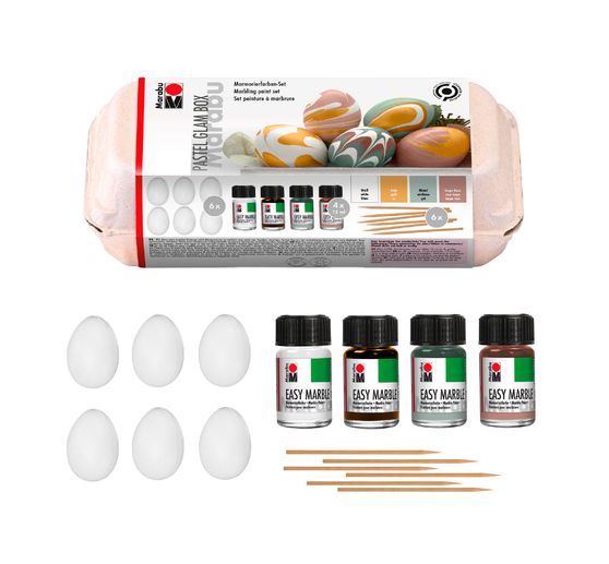 Set Marabu Easy Marble « Pastel Glam Box »