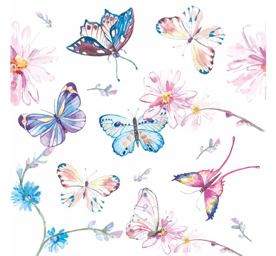 Servet "Colorful Butterflies"