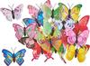 VBS Scatter decoration "Butterfly", large, 20 pcs.