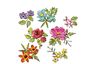 Sizzix Thinlits ponssjabloon "Brushstroke Flowers Mini by Tim Holtz"
