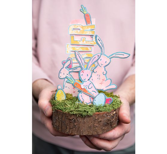 Sizzix Thinlits ponssjabloon "Bunny Stitch by Tim Holtz"