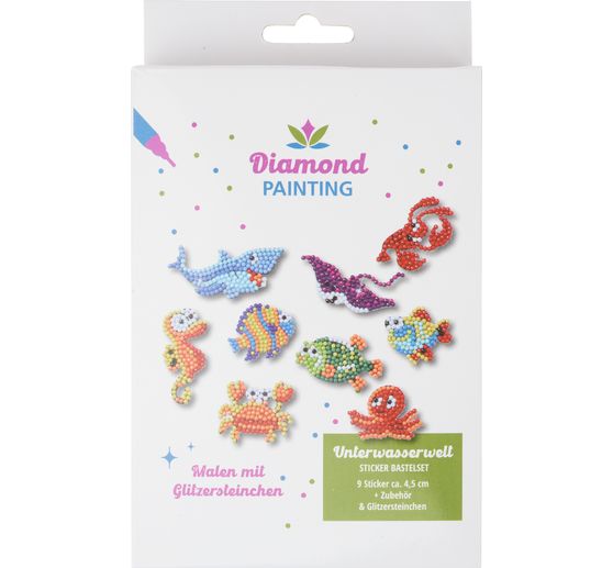 Diamond Painting Sticker craft set "Underwater World"