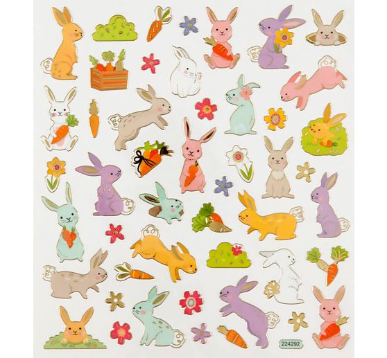 Stickers « Lapins de Pâques »