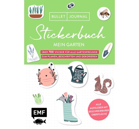 Livre "Bullet Journal - Stickerbuch Mein Garten"