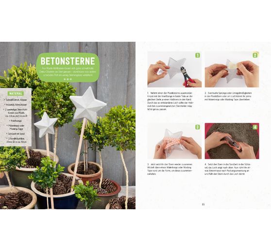 Boek "Beton-Deko für den Garten"