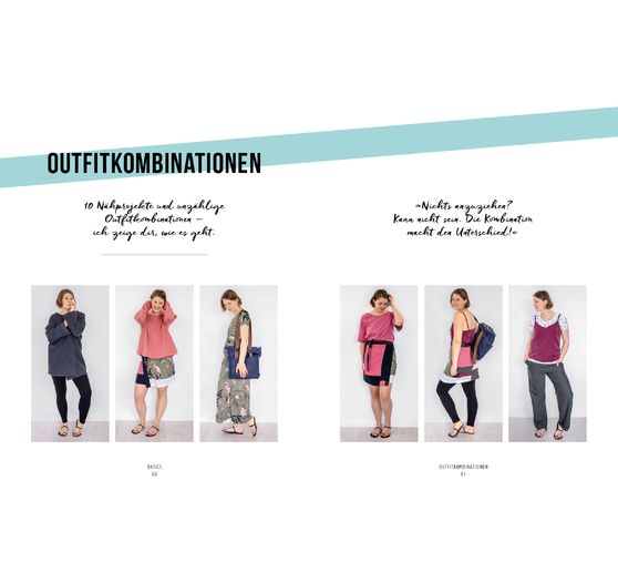 Livre "365 Outfits - Das Capsule Wardrobe Nähbuch"