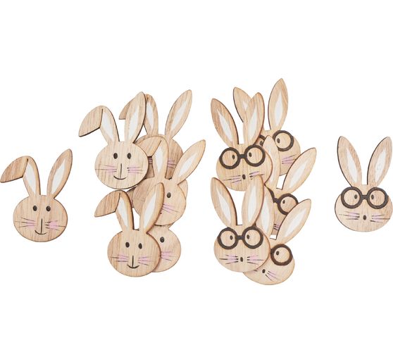 Pièces à disperser VBS « Tête de lapin »