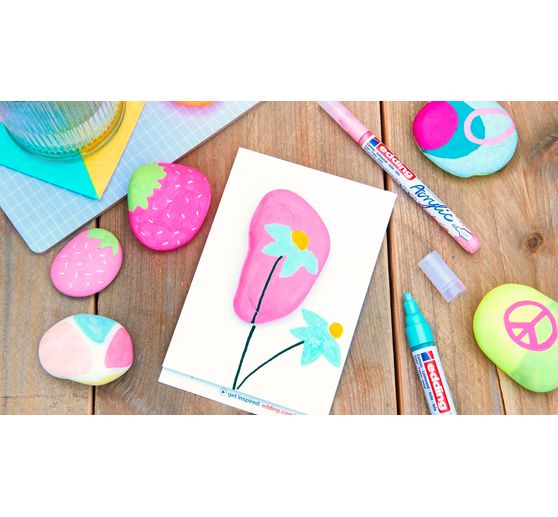 edding 5100 Acrylic "Acrylmarker - Pastel" , medium, set van 5