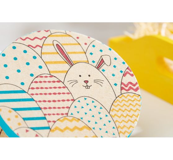 Serviette « Cache-cache du petit lapin »