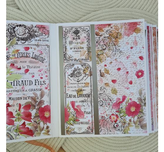 Scrapbook blok "Rose Parfum"