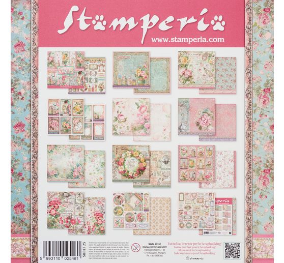Scrapbook blok "Rose Parfum"