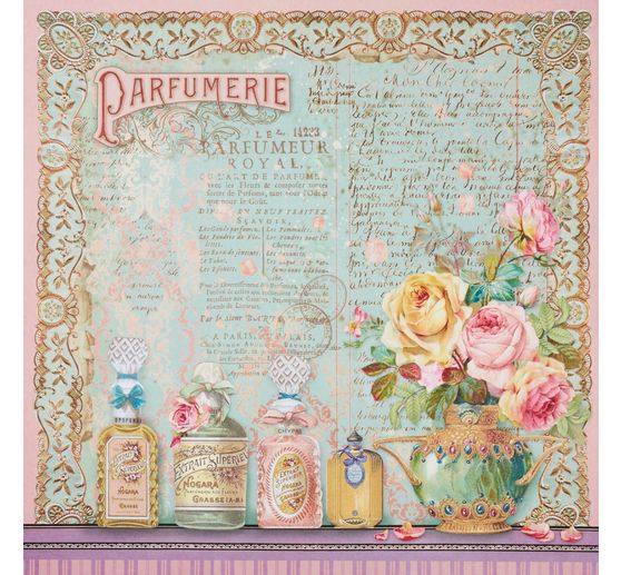 Scrapbook blok "Rose Parfum"