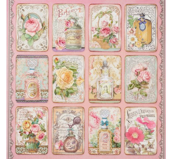 Scrapbook blok "Rose Parfum"
