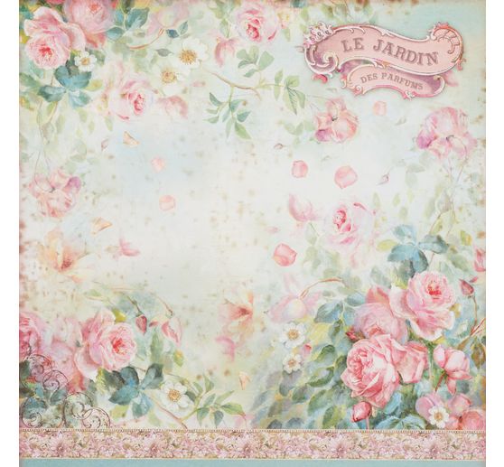 Scrapbook blok "Rose Parfum"