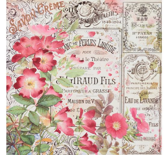 Scrapbook blok "Rose Parfum"