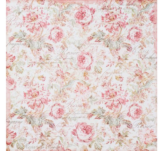 Scrapbook-Block "Rose Parfum Backgrounds"