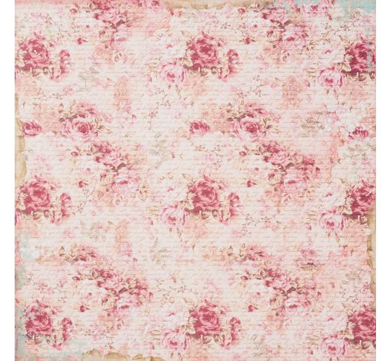 Scrapbook-Block "Rose Parfum Backgrounds"