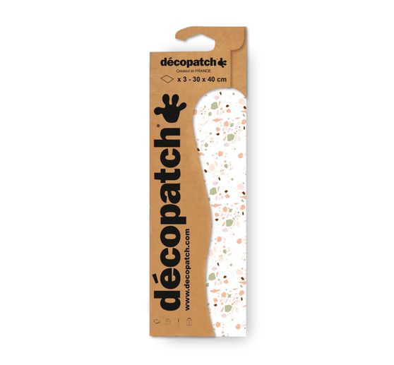 Décopatch paper "Mosaikstones", 3 pieces
