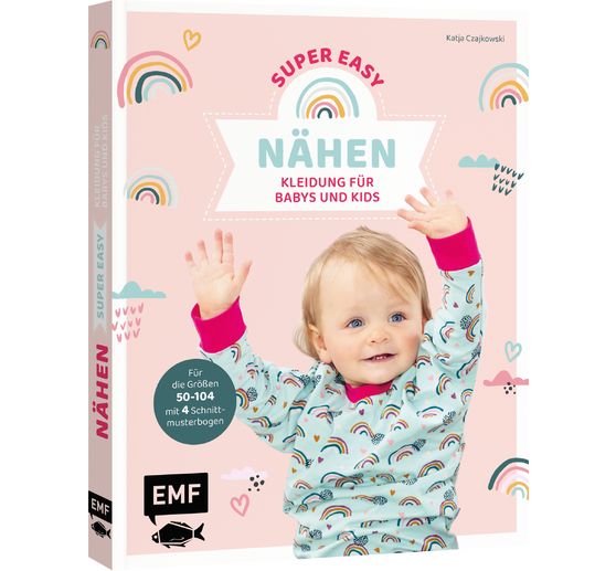 Livre « Nähen super easy - Kleidung für Babys und Kids »