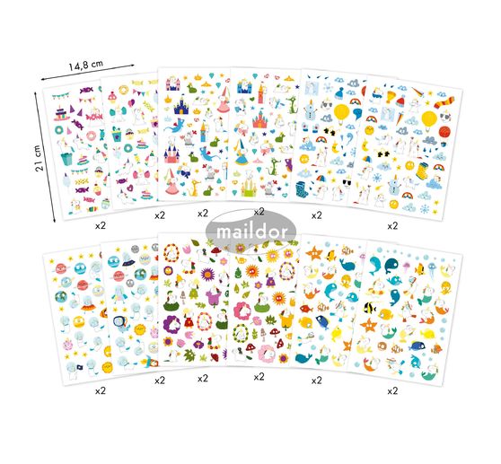 Stickerboek "Magie"