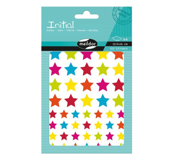Sticker "Sterne bunt"