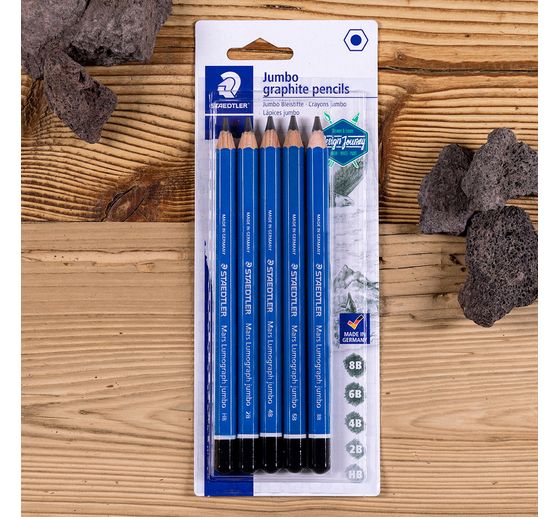 STAEDTLER Lumograph potloden "Jumbo"
