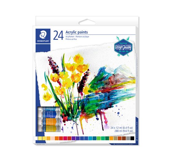 Tubes de peinture acrylique STAEDTLER