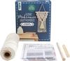 Kleine Knüpfmomente: Makramee-Knüpf-Set "Floraler Wandbehang"