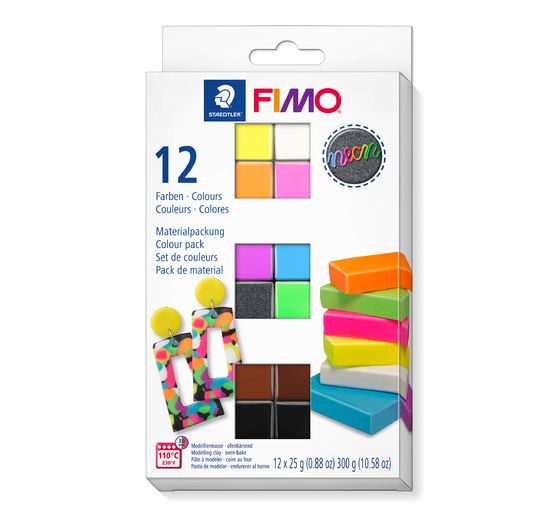 FIMO soft Materiaal pakket "Effect Neon"