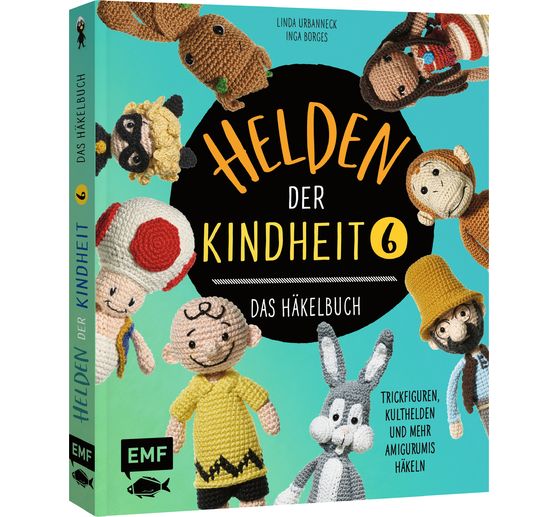 Livre « Helden der Kindheit - Das Häkelbuch - Band 6 »