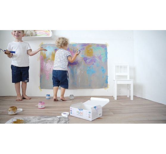 MUCKI Glitter vingerverf, set van 6