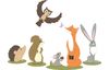 Gabarit d’estampe Sizzix Thinlits « Forest Animals »