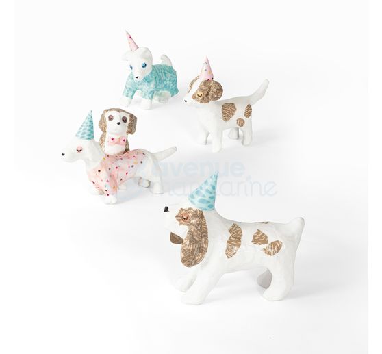 Coffret créatif Avenue Mandarine « Décopatch – Chiens »