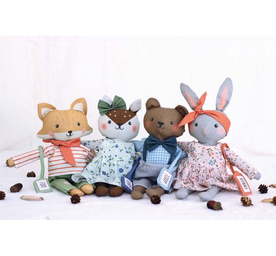 Knuffel naaien knutselpakket Coccolini "Bunny"