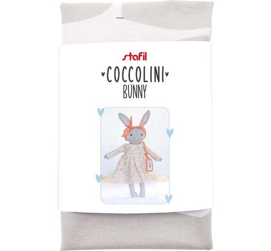 Knuffel naaien knutselpakket Coccolini "Bunny"