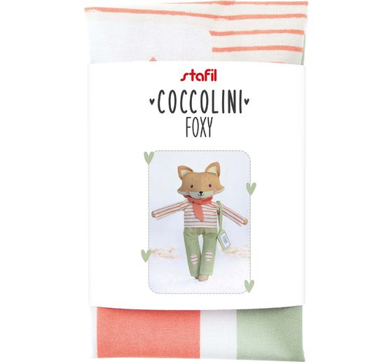 Cuddly toy sewing craft kit Coccolini "Foxy"